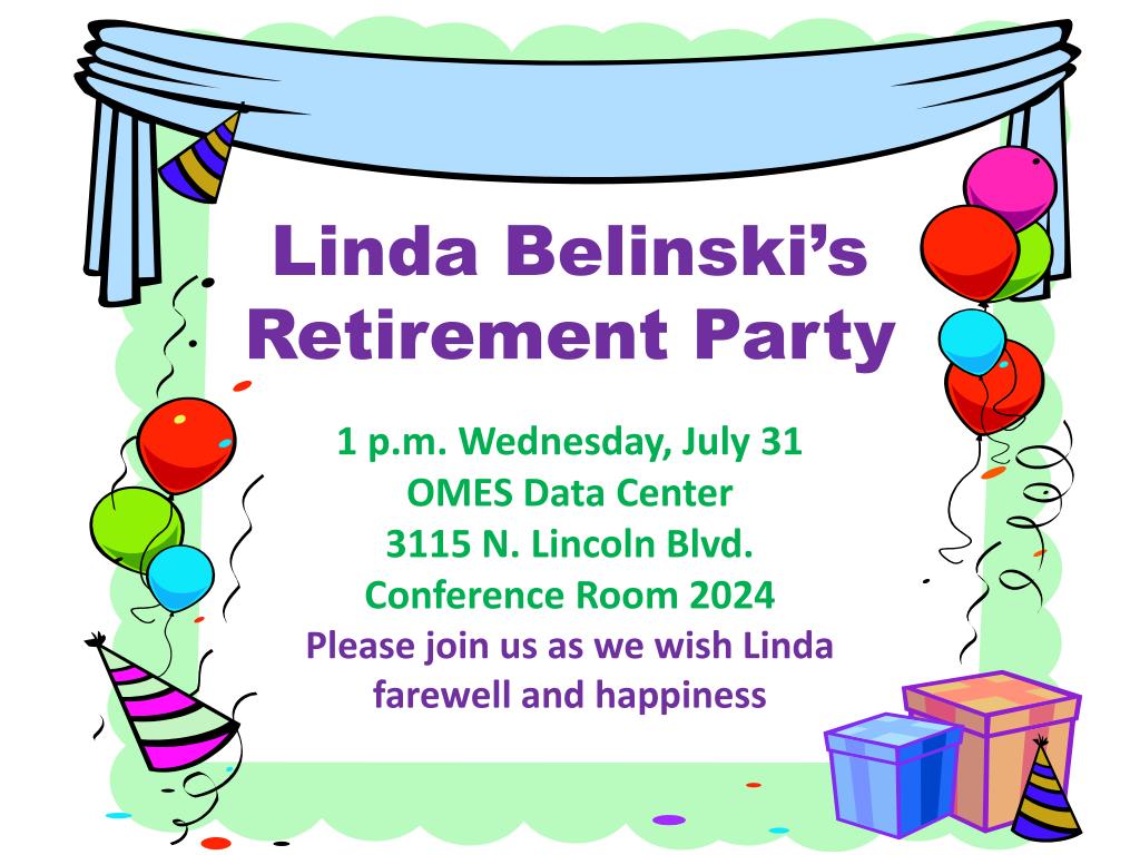 Ppt Linda Belinski S Retirement Party Powerpoint Presentation Free Download Id 3920340