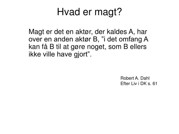 Hvad Er Den Udøvende Magt