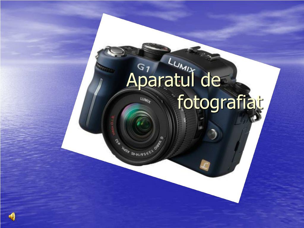 PPT - Aparatul de fotografiat PowerPoint Presentation, free download -  ID:3923084