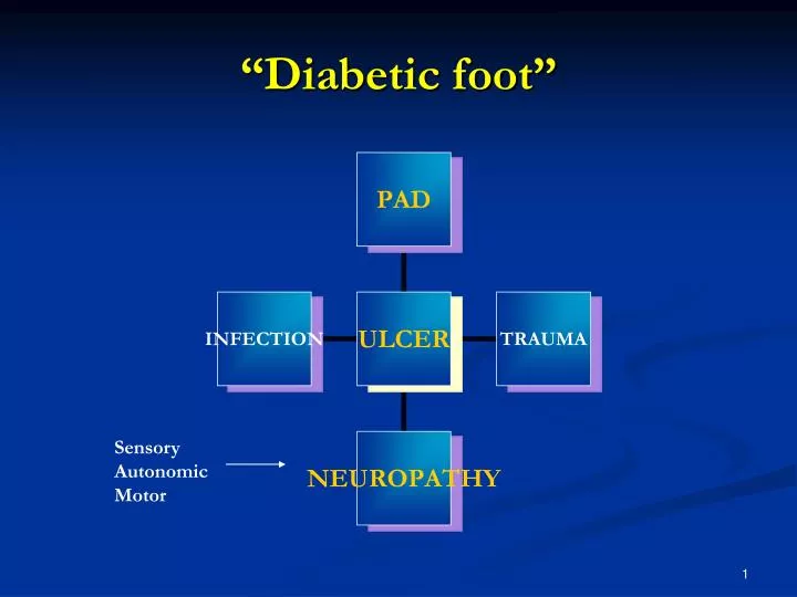 PPT “Diabetic foot” PowerPoint Presentation, free download ID3923457