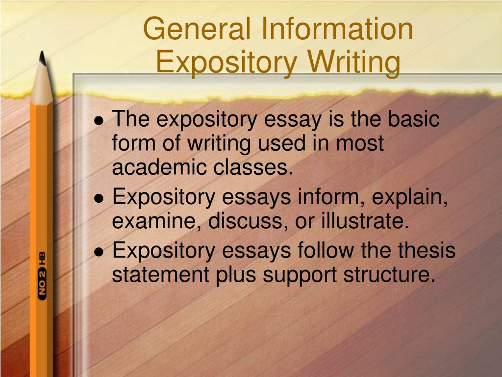 exposition writing exposition writing