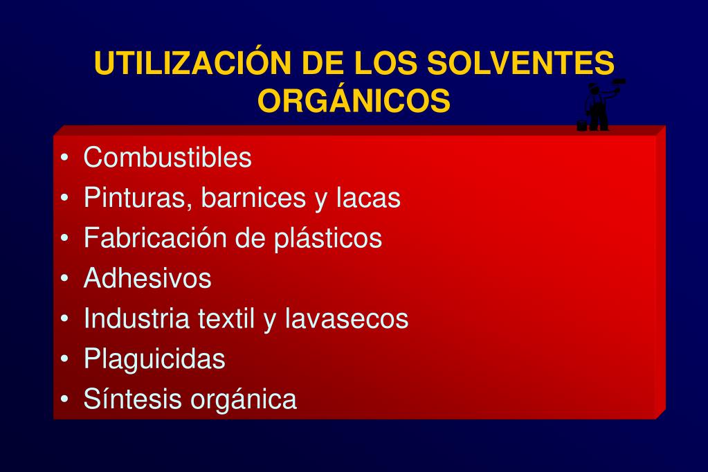 PPT - SOLVENTES ORGÁNICOS PowerPoint Presentation, free download -  ID:3925372