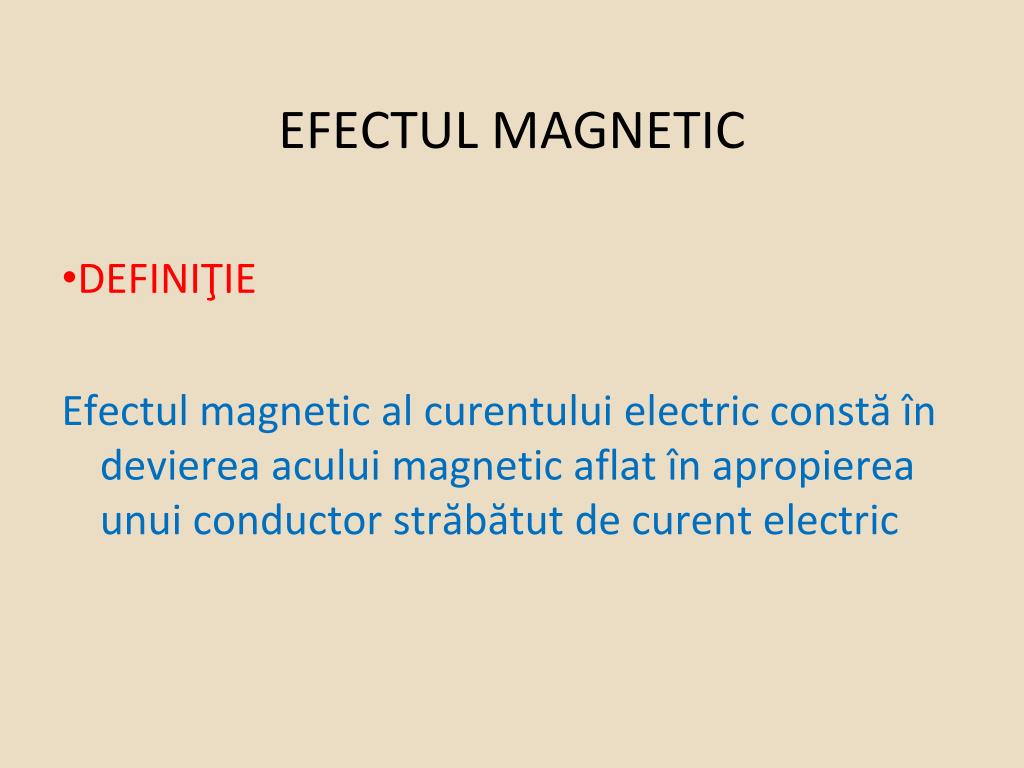 PPT - EFECTE ALE CURENTULUI ELECTRIC PowerPoint Presentation, free download  - ID:3926913