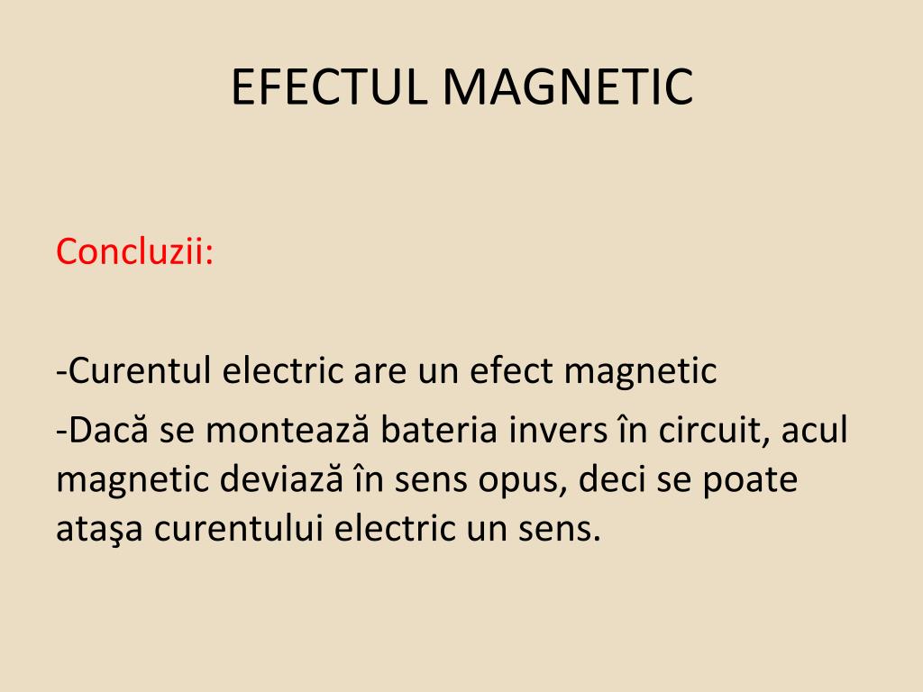 PPT - EFECTE ALE CURENTULUI ELECTRIC PowerPoint Presentation, free download  - ID:3926913