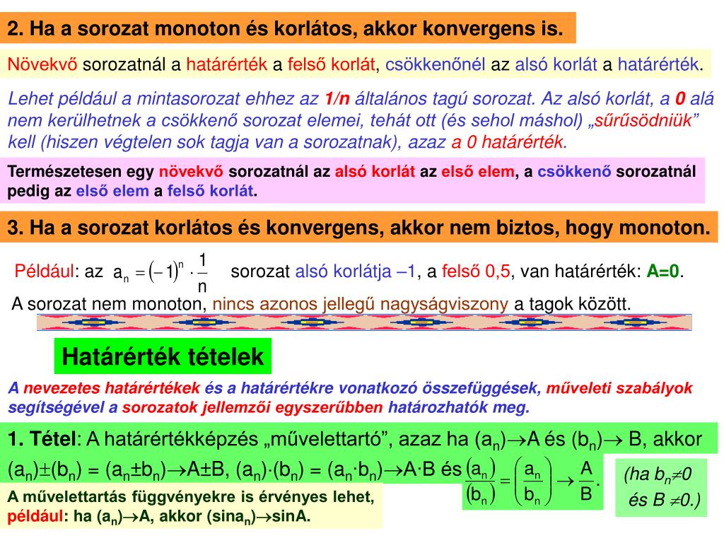 PPT - Sorozatok PowerPoint Presentation, free download - ID:3927528