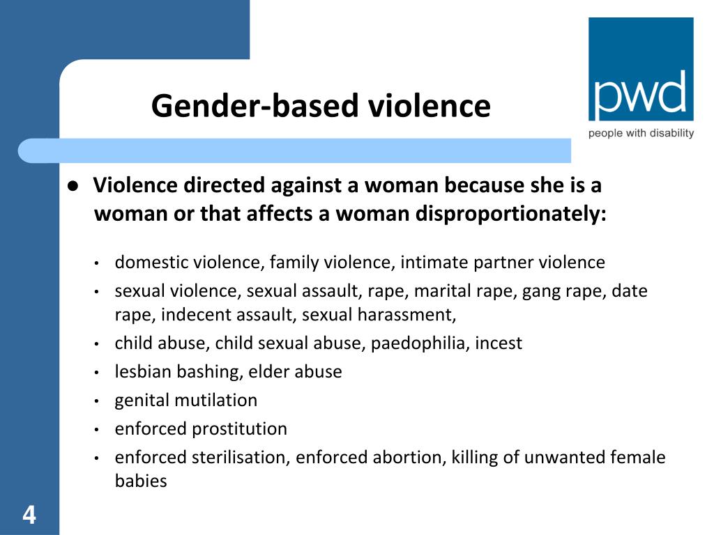 research objectives on gender based violence