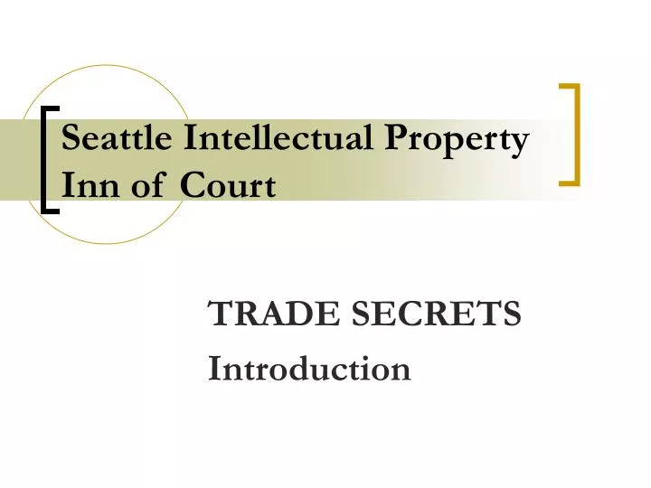Intellectual property jobs seattle