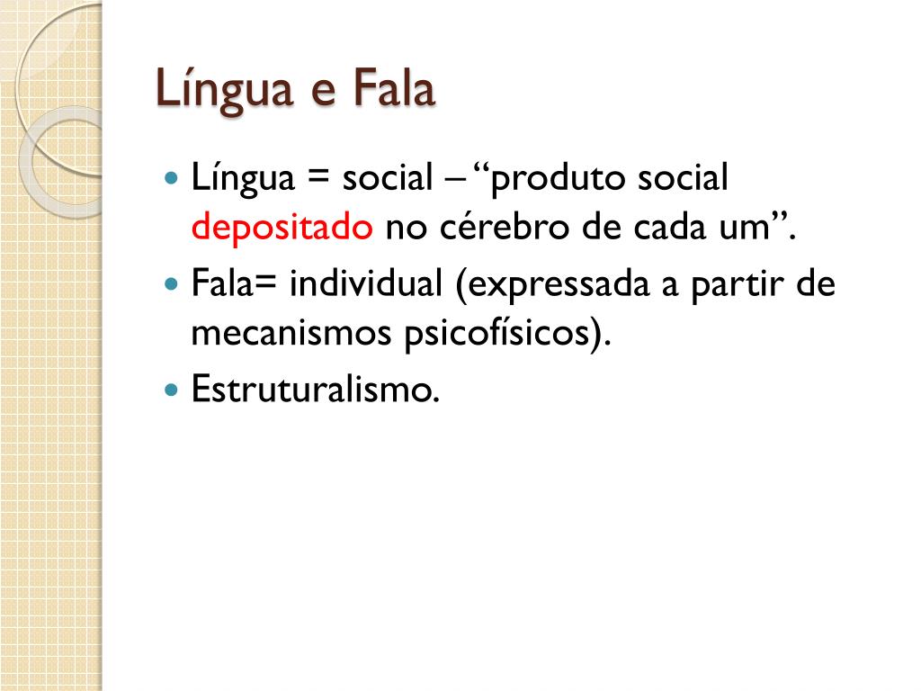 Ppt Linguagem L Ngua E Lingu Stica Powerpoint Presentation Free Download Id