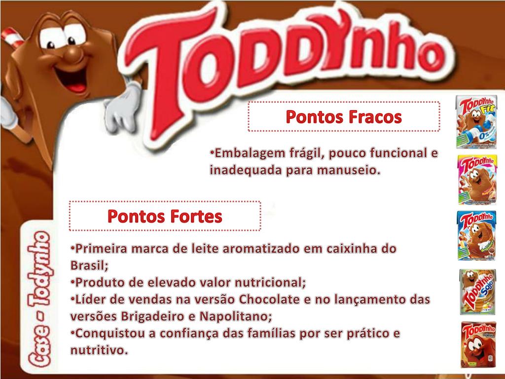 PPT - Tema: Crise com o “companheiro de aventuras”, Toddynho