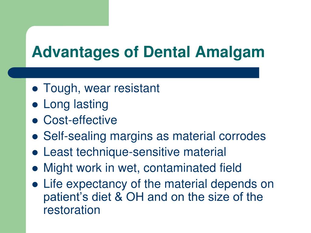 PPT Dental Amalgam PowerPoint Presentation, free download ID3931996