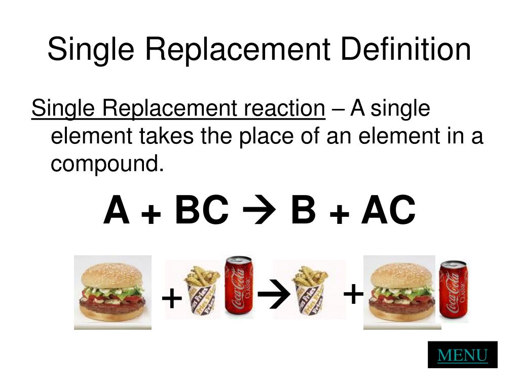 how to tell the difference between single replacement and double replacement