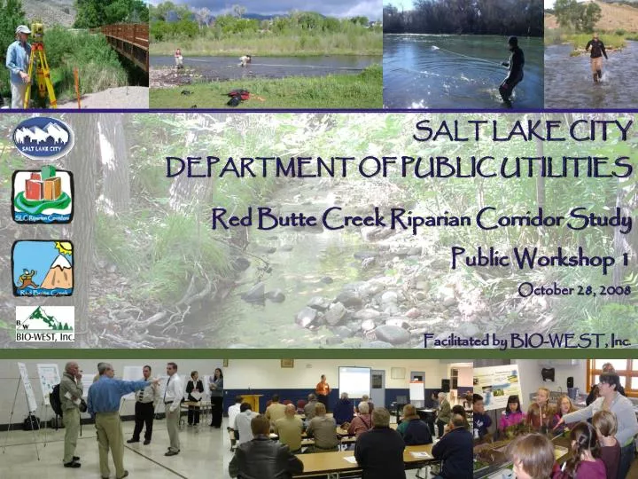 PPT SALT LAKE CITY DEPARTMENT OF PUBLIC UTILITIES Red Butte Creek