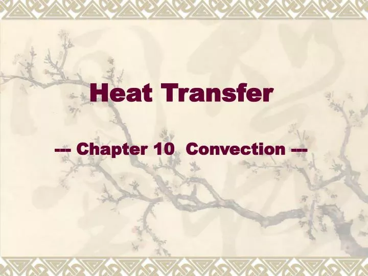 heat transfer n.