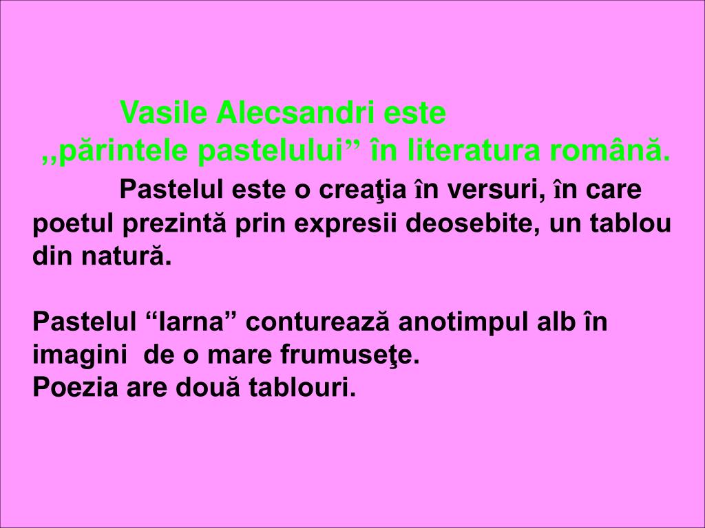 PPT - Vasile Alecsandri PowerPoint Presentation, free download - ID:3936044