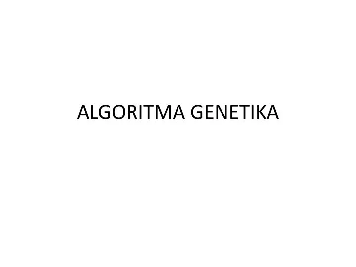program algoritma genetika programs program algoritma genetika programs