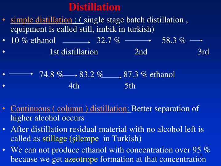 distillation of alcoholic beverages Distillation of alcoholic beverages abstract we used a quickfit set up in order to perform a simple distillation procedure we used 15ml of the bar as our distillate. distillation of alcoholic beverages Distillation of alcoholic beverages abstract we used a quickfit set up in order to perform a simple distillation procedure we used 15ml of the bar as our distillate.