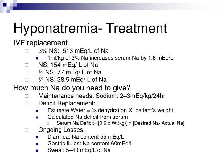 PPT Electrolyte Abnormalities in the Hospitalized Patient PowerPoint