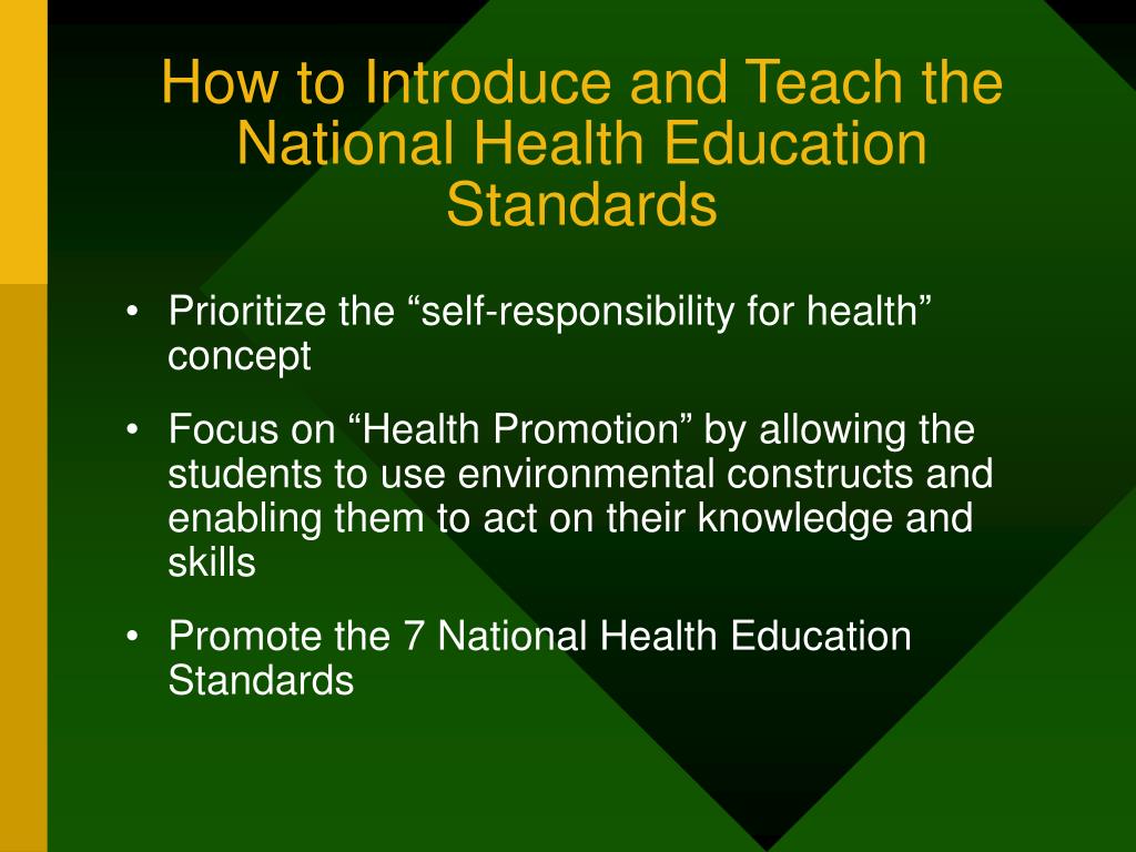 PPT - The Comprehensive School Health Education Curriculum: PowerPoint ...