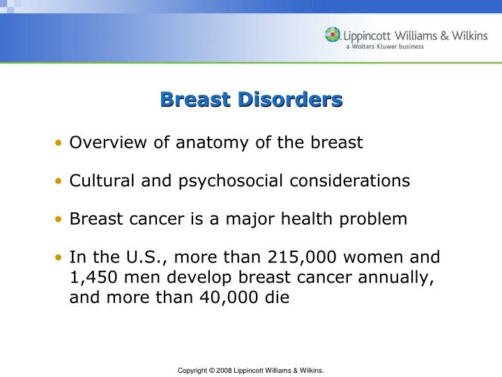 Ppt Chapter 48 Assessment And Management Of Patients With Breast