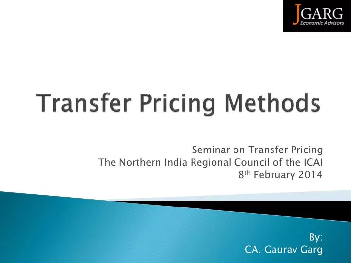 transfer pricing methods n.