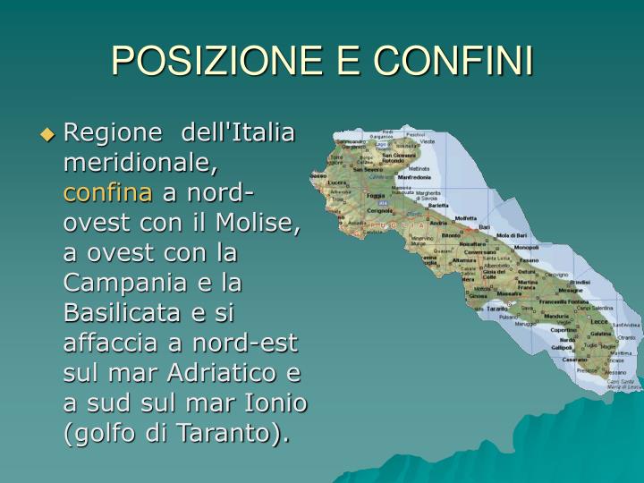 Con Chi Confina La Basilicata