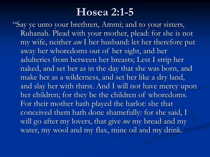 hosea his harlot hosea his harlot