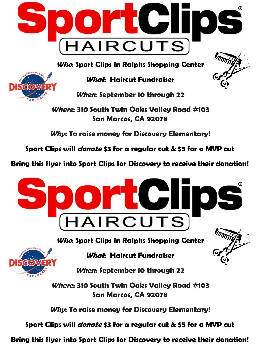 Ppt Who Sport Clips In Ralphs Shopping Center What