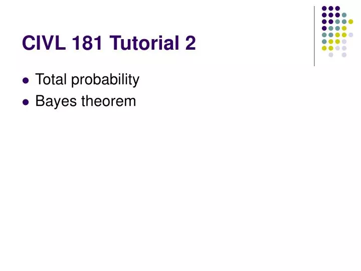 civl 181 tutorial 2 n.