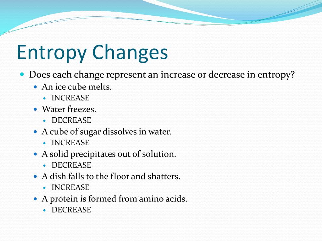 positive entropy positive entropy