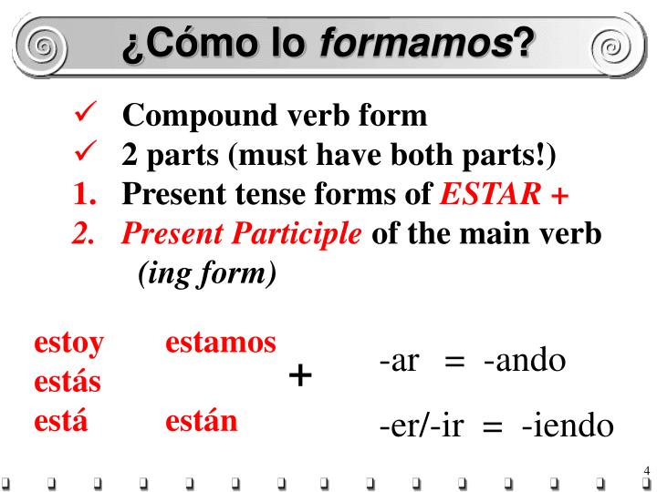 PPT The Presente Progressive Tense PowerPoint