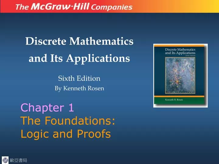 Ppt Chapter 1 The Foundations Logic And Proofs Powerpoint Presentation Id 3943748