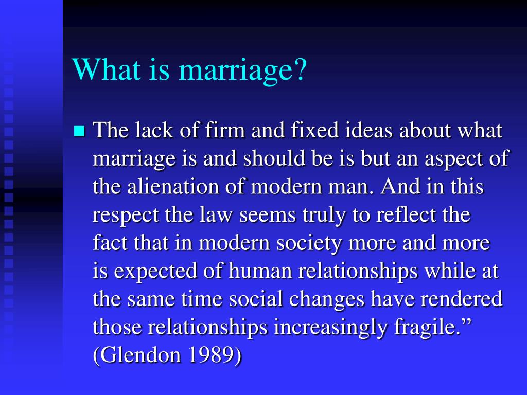 presentation on marriage