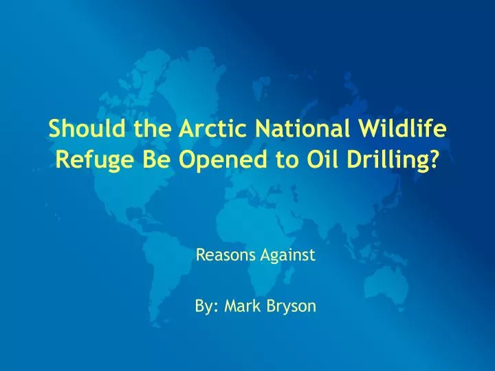 anwr we should drill Best answer: #1 we already are drilling for oil all over up here #2 if you meant why shouldn't we drill anwr, then perhaps you should review the literature about. anwr we should drill Best answer: #1 we already are drilling for oil all over up here #2 if you meant why shouldn't we drill anwr, then perhaps you should review the literature about.