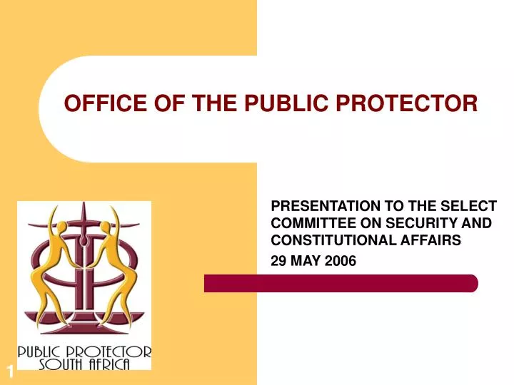 office of the public protector n.