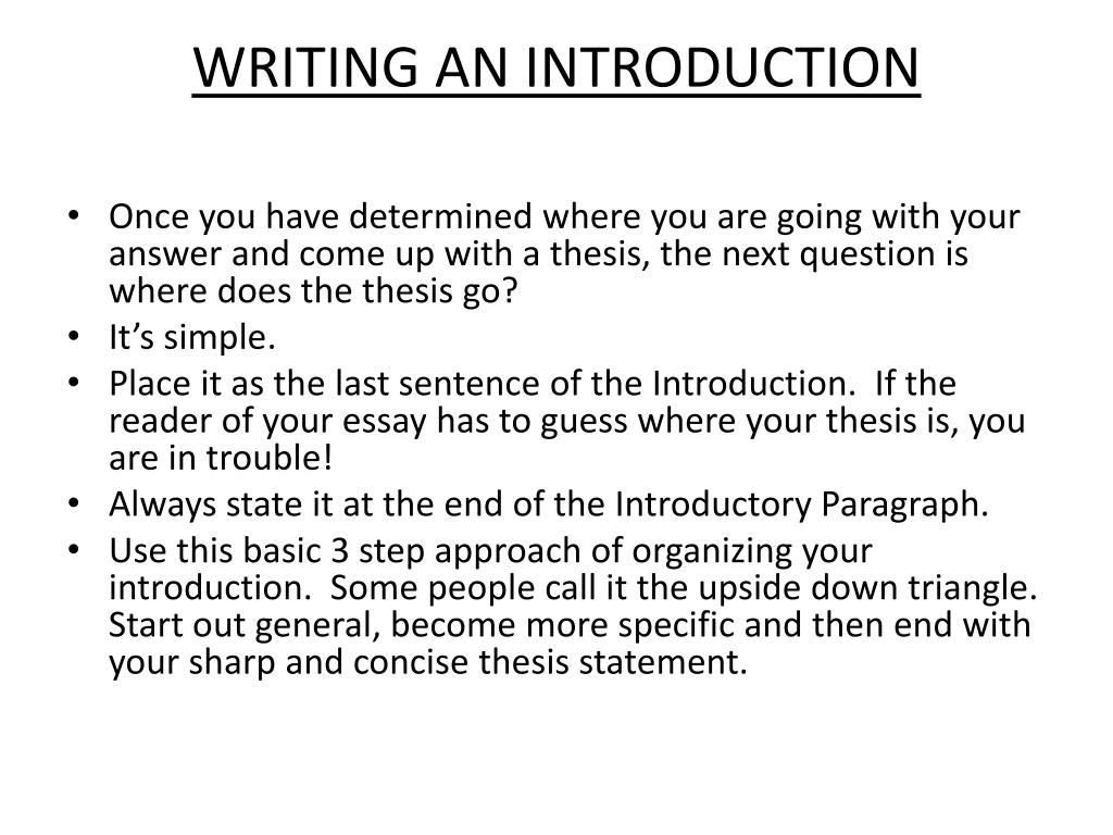 PPT - WRITING A FRQ/DBQ INTRODUCTION PowerPoint Presentation, free ...