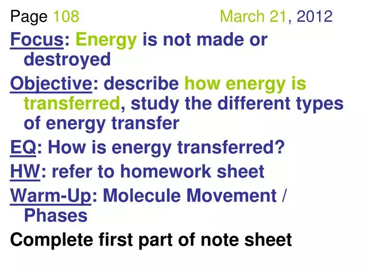 describe different types of energy transfer An introduction to the different types of energy and energy transfers. describe different types of energy transfer An introduction to the different types of energy and energy transfers.