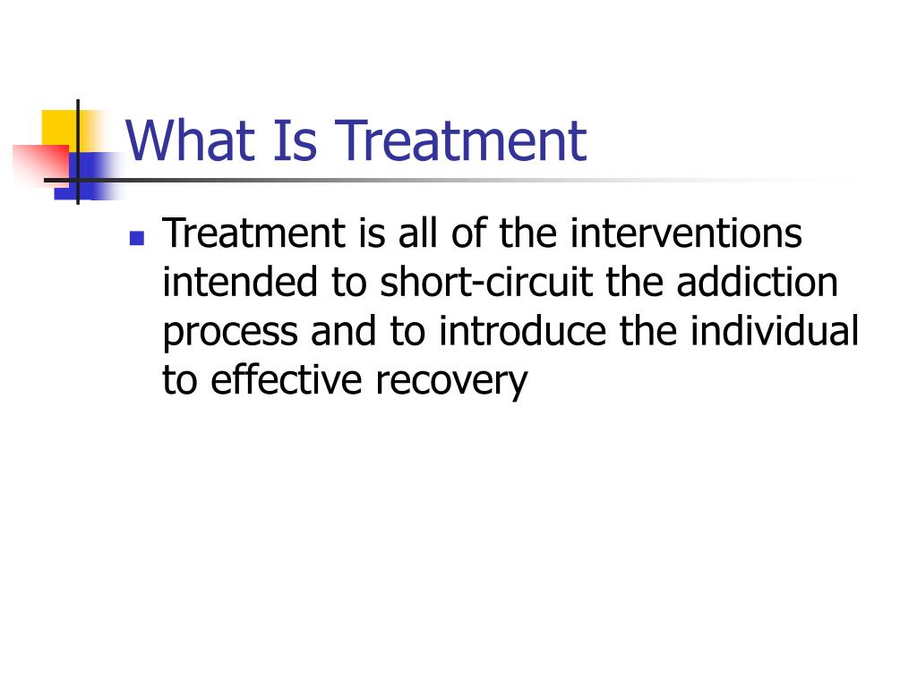 treatment presentation definition