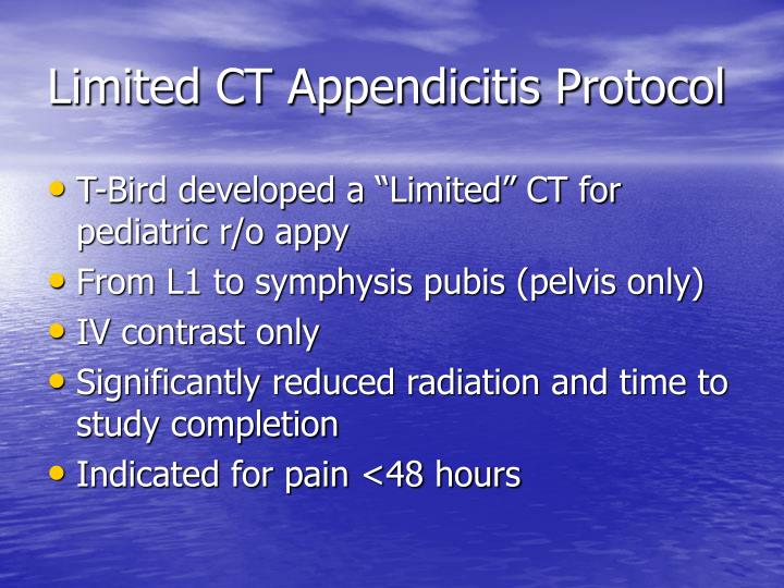 PPT - Pediatric Appendicitis A Clinical Pathway PowerPoint Presentation ...