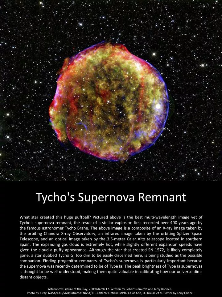 tycho s supernova remnant n.