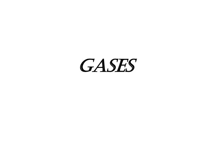 gases n.