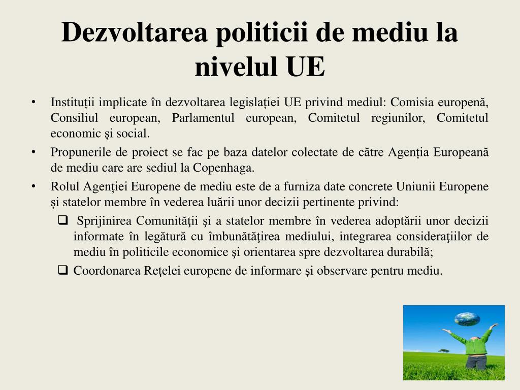 PPT - Politica de mediu a Uniunii Europene PowerPoint Presentation, free  download - ID:3951680
