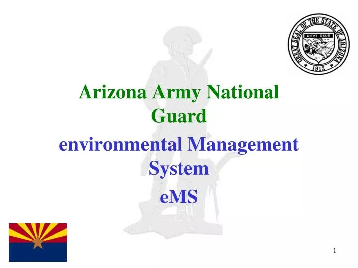 arizona army national guard environmental management system ems n.