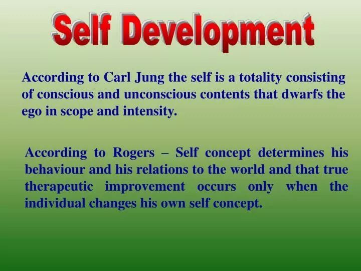 self development presentation