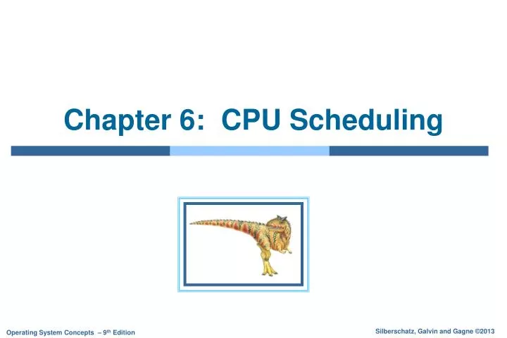 chapter 6 cpu scheduling n.