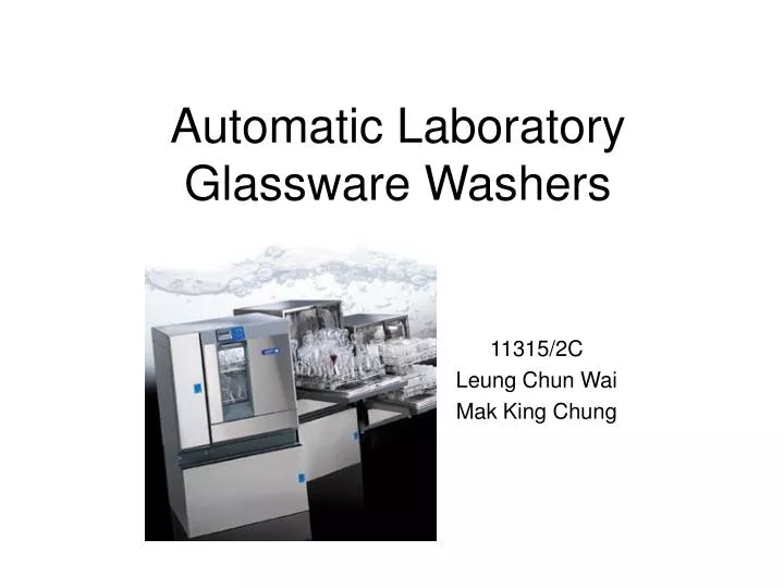 automatic laboratory glassware washers n.
