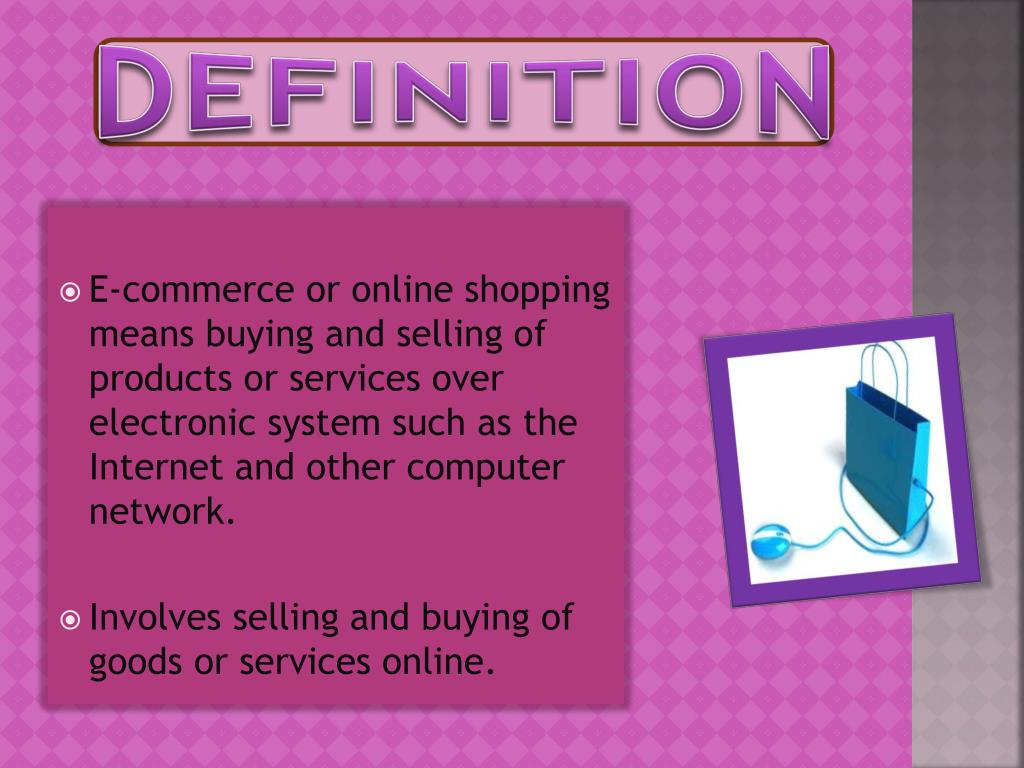 Definition Online Shop