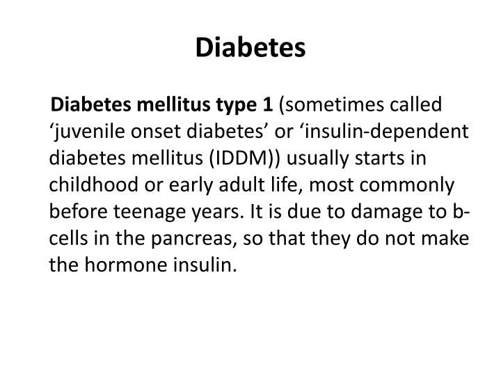 a project on diabetes mellitus juvenile onset diabetes a project on diabetes mellitus juvenile onset diabetes