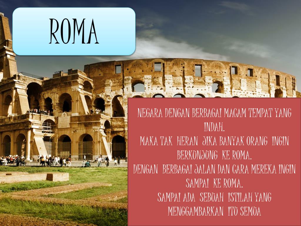 Ciri Ciri Reka Bentuk Colosseum - vreasy