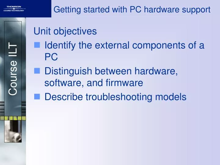 PPT Getting started with PC hardware support PowerPoint Presentation