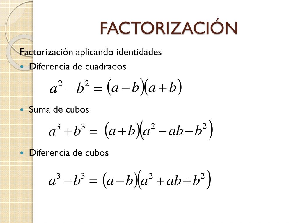 factorizacion de x al cubo factorizacion de x al cubo
